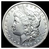 1897 Morgan Silver Dollar NEARLY UNCIRCULATED