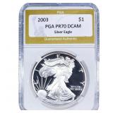 2003 Silver Eagle PGA PR70 DCAM