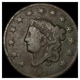 1831 Coronet Head Large Cent LIGHTLY CIRCULATED