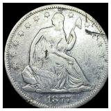 1877-S Silver Half Dollar LIGHTLY CIRCULATED