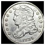 1834 Capped Bust Dime CLOSELY UNCIRCULATED