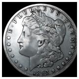 1893-CC Morgan Silver Dollar
