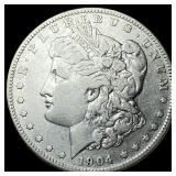 1904-S Silver Morgan Dollar LIGHTLY CIRCULATED