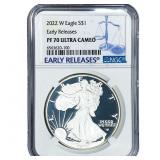 2022-W Silver Eagle NGC PF70 Ultra Cameo