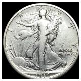 1916 Walking Liberty Half Dollar LIGHTLY CIRCULATE