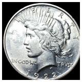 1922 Silver Peace Dollar UNCIRCULATED
