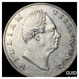 1835 British India Silver Rupee