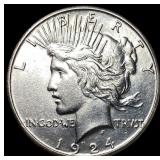 1924 Peace Silver Dollar UNCIRCULATED