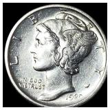 1920-D Silver Mercury Dime UNCIRCULATED