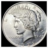 1922 Silver Peace Dollar UNCIRCULATED