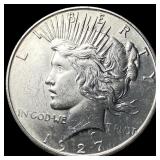 1927 Silver Peace Dollar UNCIRCULATED