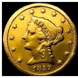 1857-S $2.50 Gold Quarter Eagle
