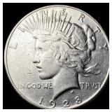1928 Peace Silver Dollar CLOSELY UNCIRCULATED