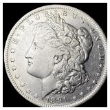1891-O Silver Morgan Dollar NEARLY UNCIRCULATED