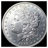 1888-S Silver Morgan Dollar CLOSELY UNCIRCULATED