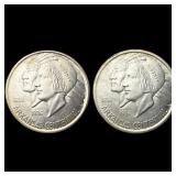 1936-S Arkansas Centennial Silver Half Dollar UNCI