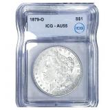 1879-O Morgan Silver Dollar ICG AU55
