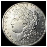 1889-S Silver Morgan Dollar NEARLY UNCIRCULATED