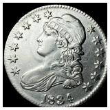 1834 Capped Bust Half Dollar CLOSELY UNCIRCULATED