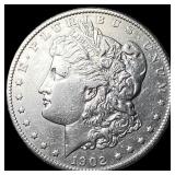 1902-S Silver Morgan Dollar NEARLY UNCIRCULATED