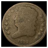 1832 Classic Head Large Cent NICELY CIRCULATED