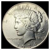 1934 Silver Peace Dollar UNCIRCULATED