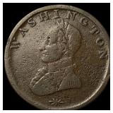 Washington Double Head Cent 1783. LIGHTLY CIRCULAT
