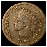 1869 Indian Head Cent NICELY CIRCULATED