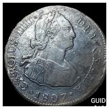 1807JP Peru Colo Siver 2 Reales KM95