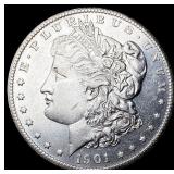 1901-S Silver Morgan Dollar CLOSELY UNCIRCULATED