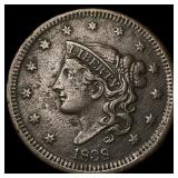 1828 Coronet Head Large Cent NEARLY UNCIRCULATED