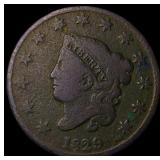 1829 Coronet Head Large Cent LIGHTLY CIRCULATED