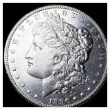 1890-CC Morgan Silver Dollar CLOSELY UNCIRCULATED