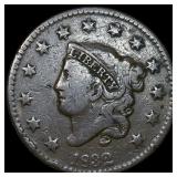 1832 Coronet Head Large Cent LIGHTLY CIRCULATED