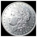 1897-S Silver Morgan Dollar CLOSELY UNCIRCULATED