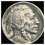 1919-D Buffalo Nickel LIGHTLY CIRCULATED