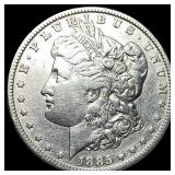 1885-S Silver Morgan Dollar LIGHTLY CIRCULATED