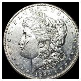 1888-S Silver Morgan Dollar CHOICE AU