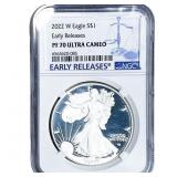 2022-W Silver Eagle NGC PF70 Ultra Cameo
