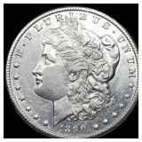 1890-CC Silver Morgan Dollar CLOSELY UNCIRCULATED