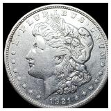 1921 Silver Morgan Dollar NEARLY UNCIRCULATED