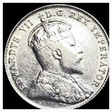 1907 Canada Silver 10 Cents CLOSELY UNCIRCULATED
