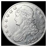 1828 Capped Bust Half Dollar CLOSELY UNCIRCULATED