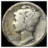 1927 Mercury Dime LIGHTLY CIRCULATED
