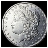1890-CC Silver Morgan Dollar CLOSELY UNCIRCULATED