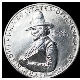 1920 Silver Pilgrim Half Dollar CLOSELY UNCIRCULAT