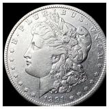 1891-O Silver Morgan Dollar NEARLY UNCIRCULATED