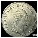 1809 German States Silver 1/6 Thaler