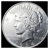 1934 Silver Peace Dollar UNCIRCULATED