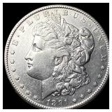 1891-S Silver Morgan Dollar CLOSELY UNCIRCULATED